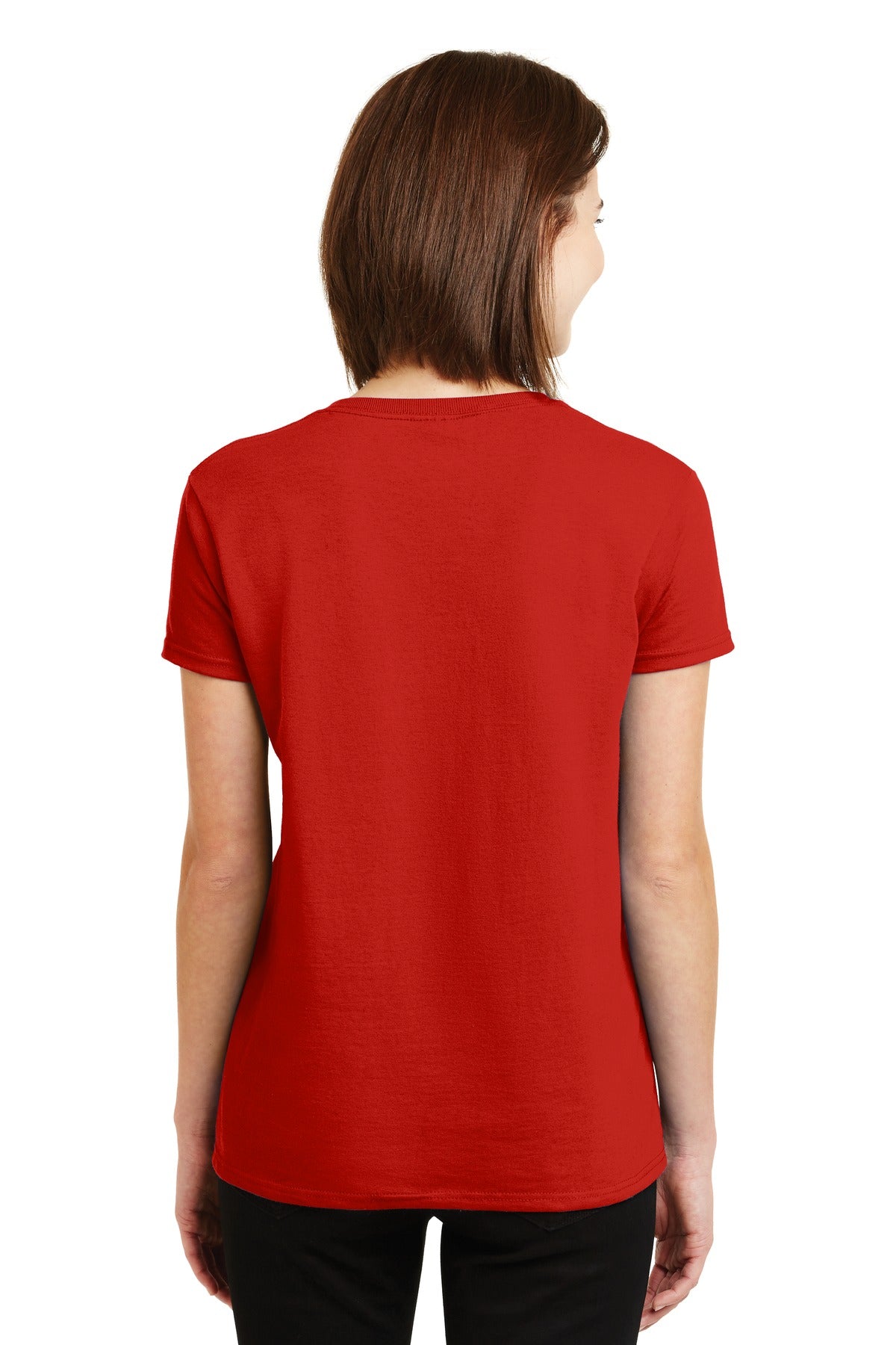 Gildan - Ladies Ultra Cotton 100% US Cotton T-Shirt. 2000L