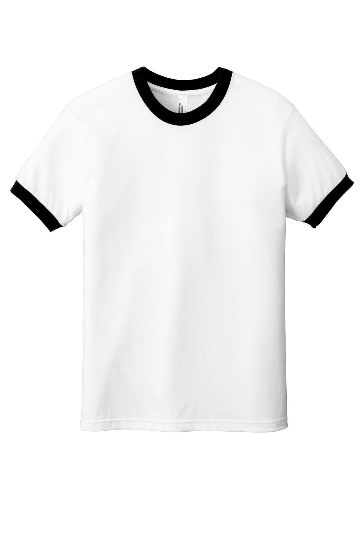 American Apparel Fine Jersey Ringer T-Shirt. 2410W