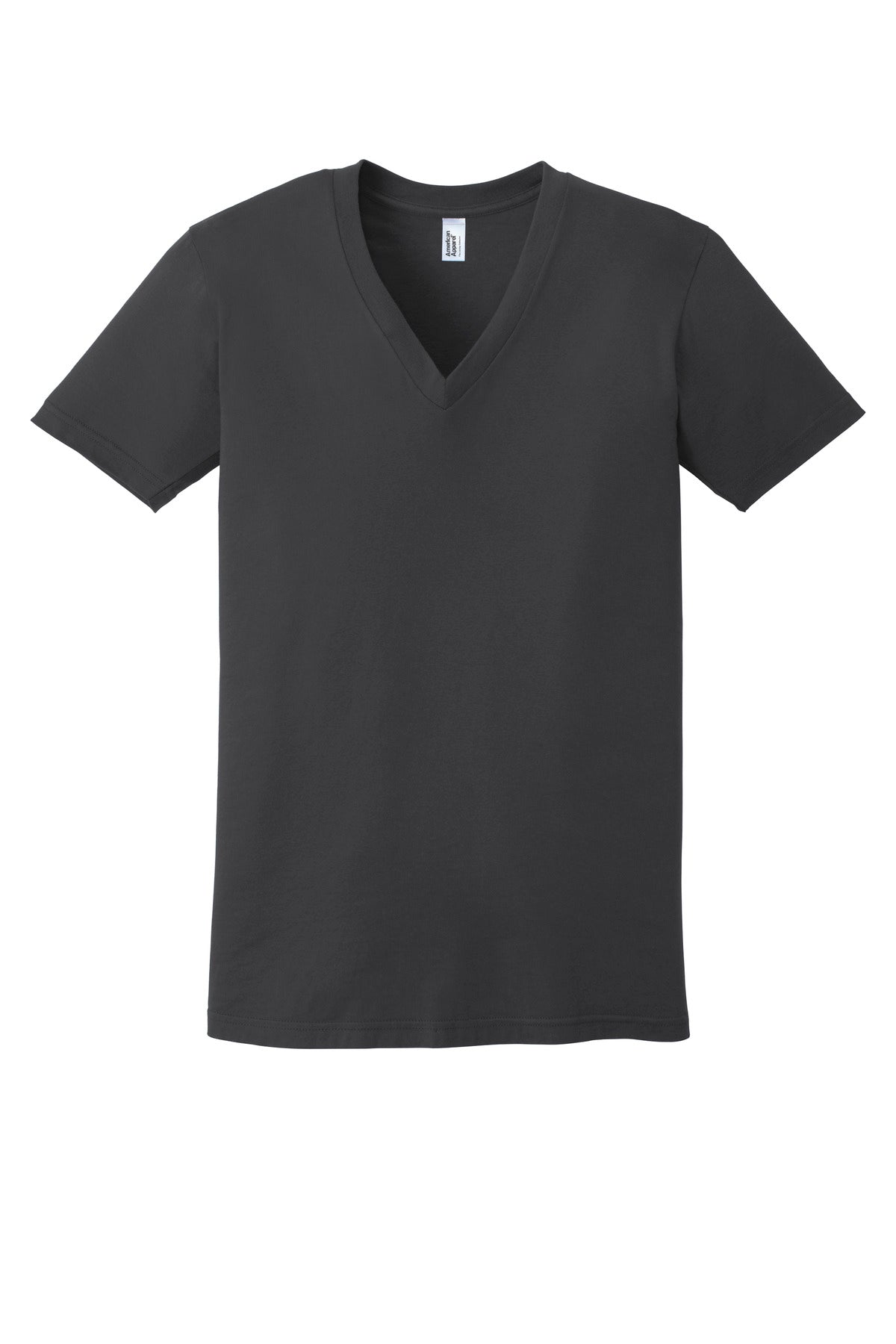 American Apparel Fine Jersey V-Neck T-Shirt. 2456W