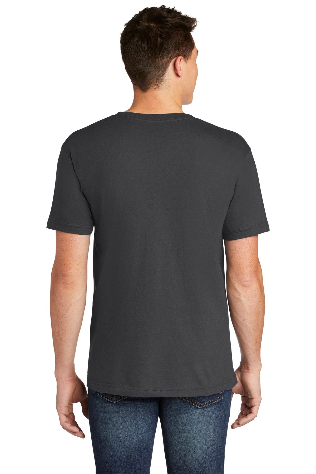 American Apparel Fine Jersey V-Neck T-Shirt. 2456W