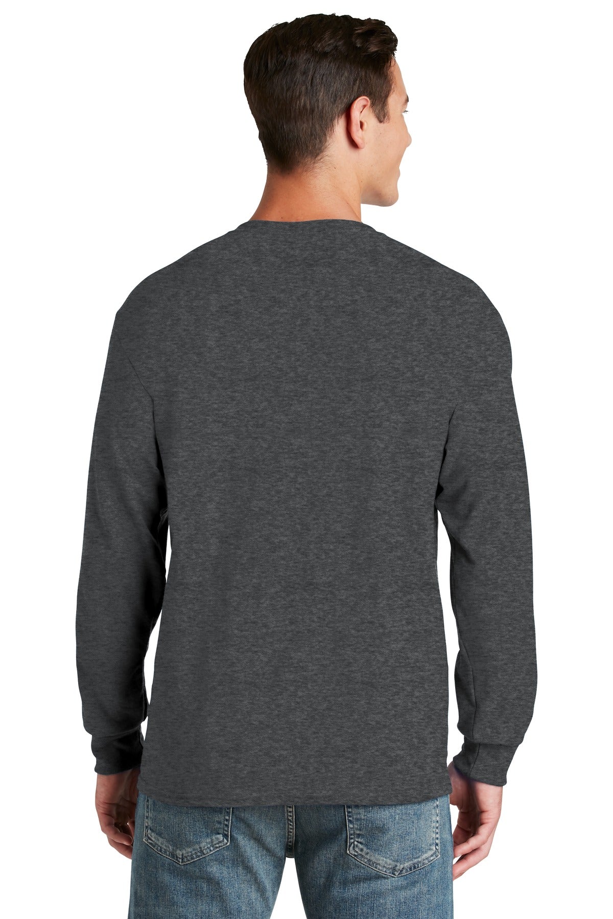Jerzees - Dri-Power 50/50 Cotton/Poly Long Sleeve T-Shirt. 29LS