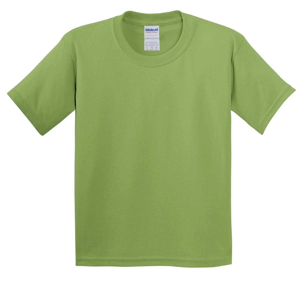 Gildan - Youth Heavy Cotton™ 100% Cotton T-Shirt. 5000B