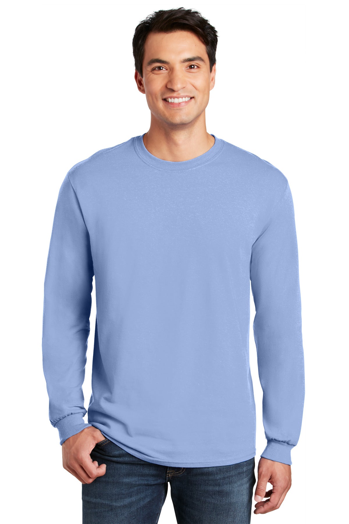 Gildan - Heavy Cotton™ 100% Cotton Long Sleeve T-Shirt. 5400