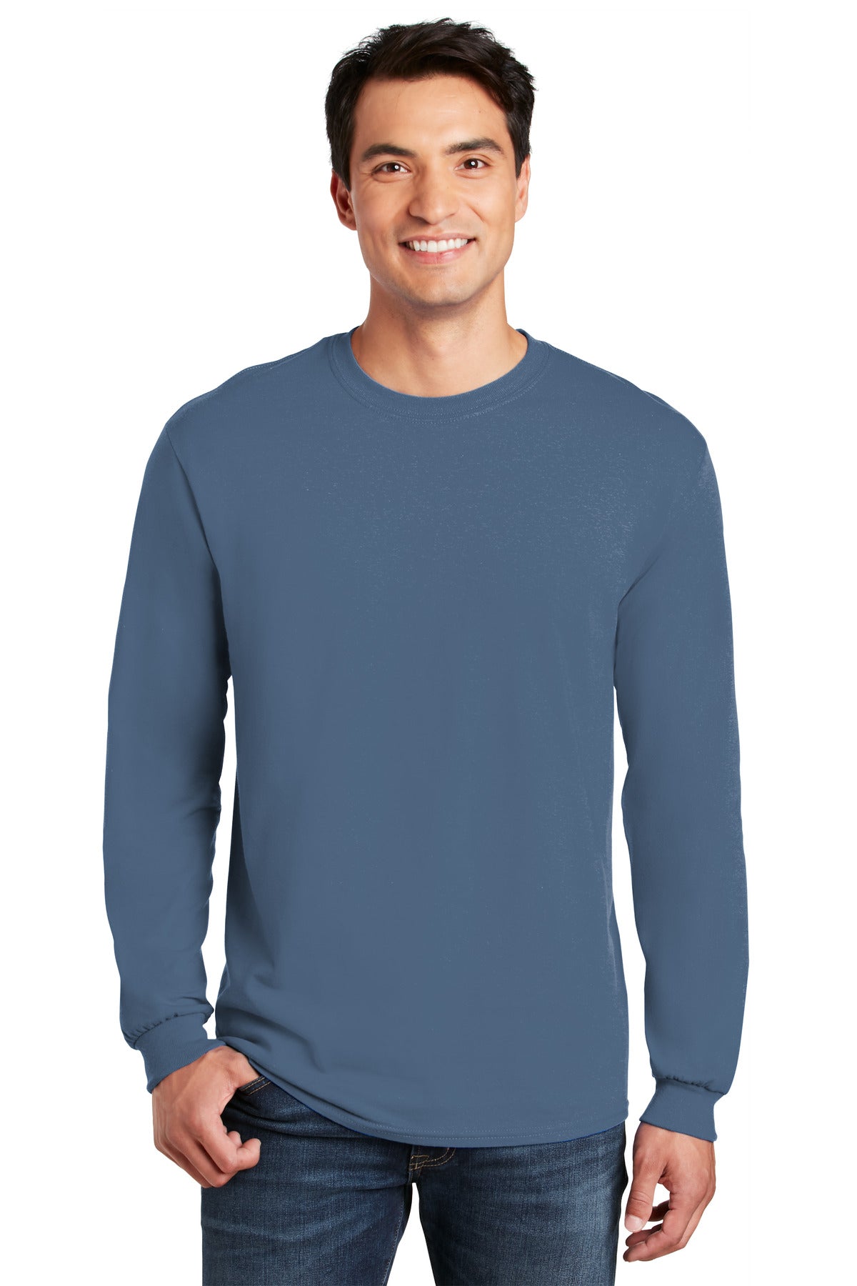 Gildan - Heavy Cotton™ 100% Cotton Long Sleeve T-Shirt. 5400