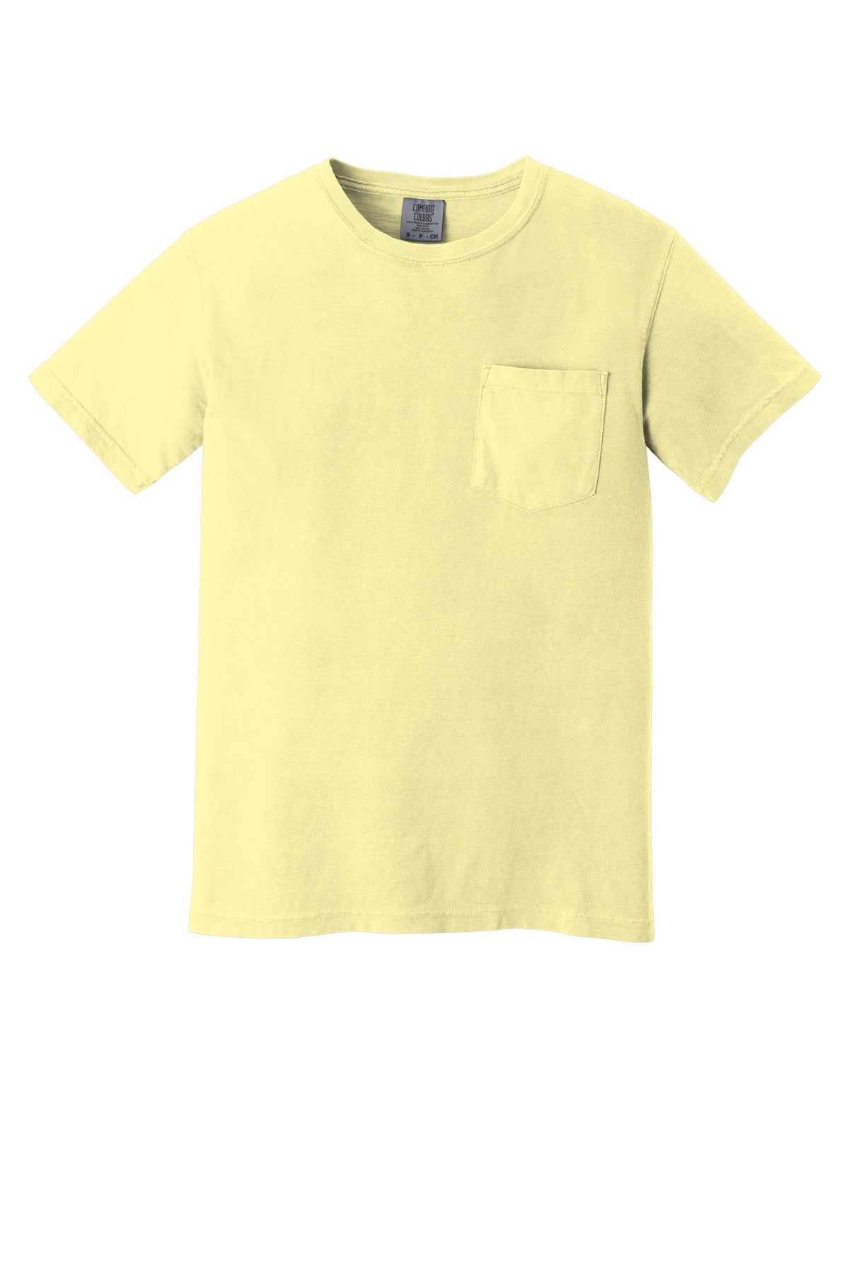 COMFORT COLORS Heavyweight Ring Spun Pocket Tee. 6030