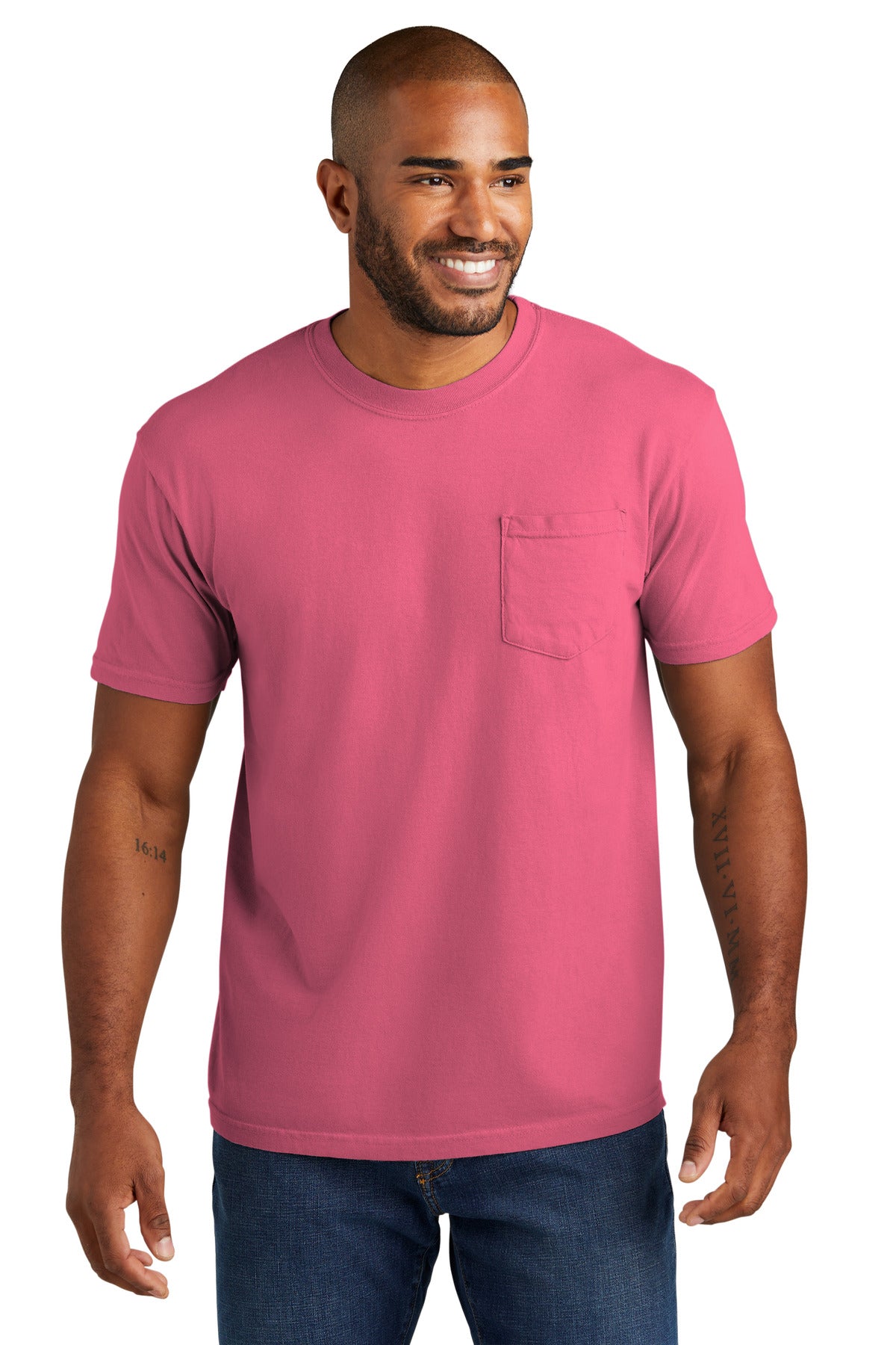 COMFORT COLORS Heavyweight Ring Spun Pocket Tee. 6030