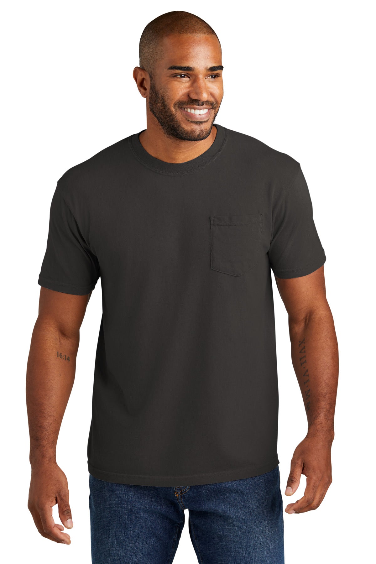 COMFORT COLORS Heavyweight Ring Spun Pocket Tee. 6030