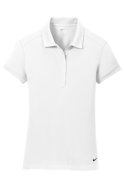 Nike Ladies Dri-FIT Solid Icon Pique Modern Fit Polo. 746100
