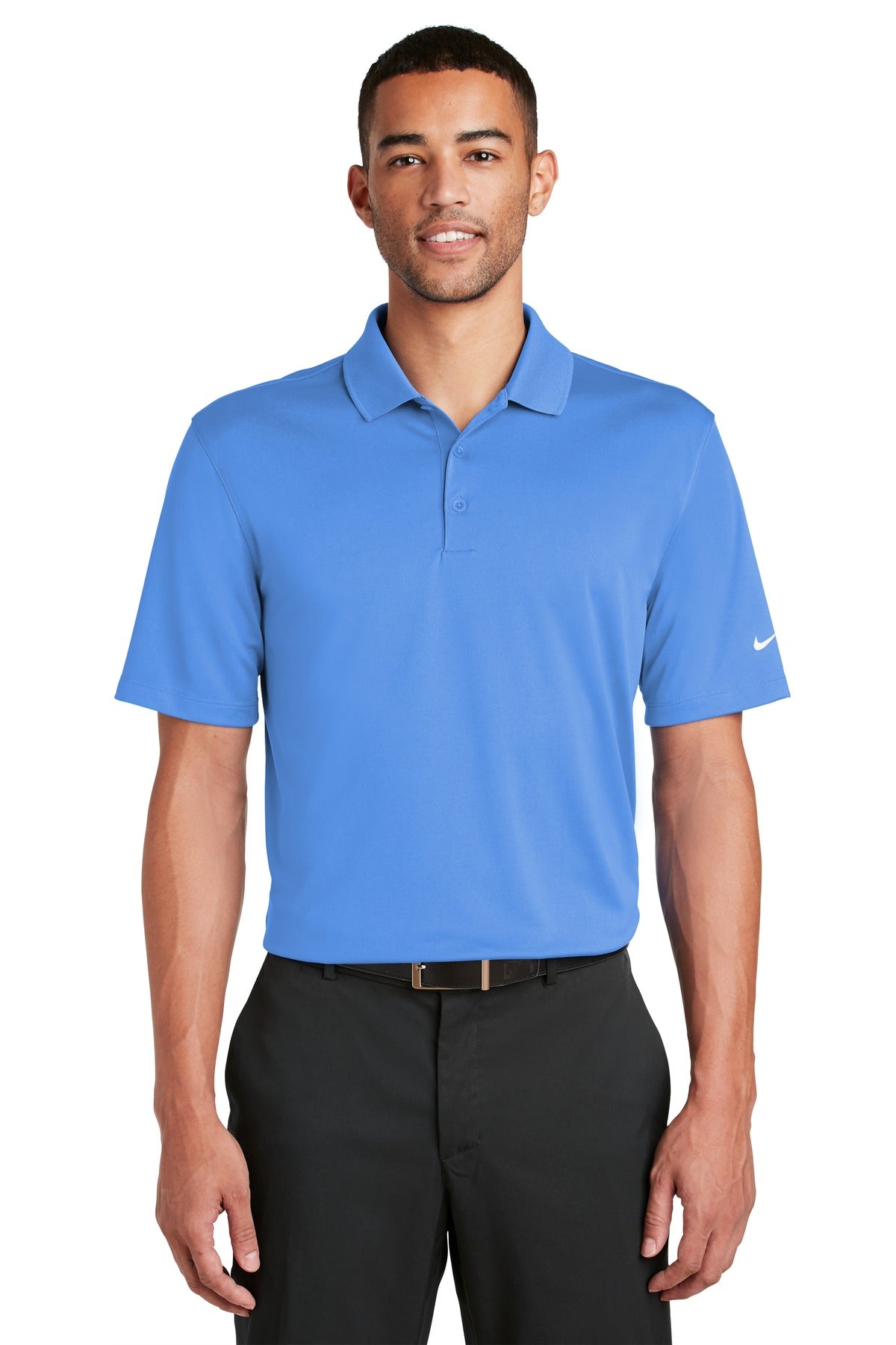 Nike Dri-FIT Classic Fit Players Polo with Flat Knit Collar. 838956