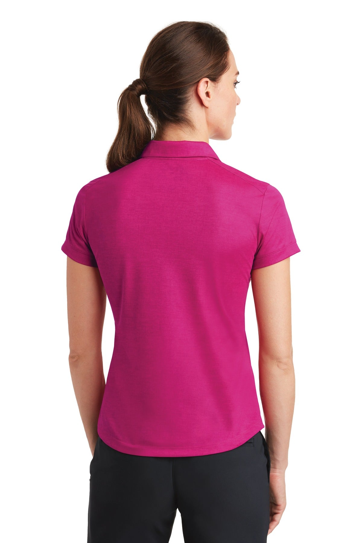 Nike Ladies Dri-FIT Crosshatch Polo. 838961