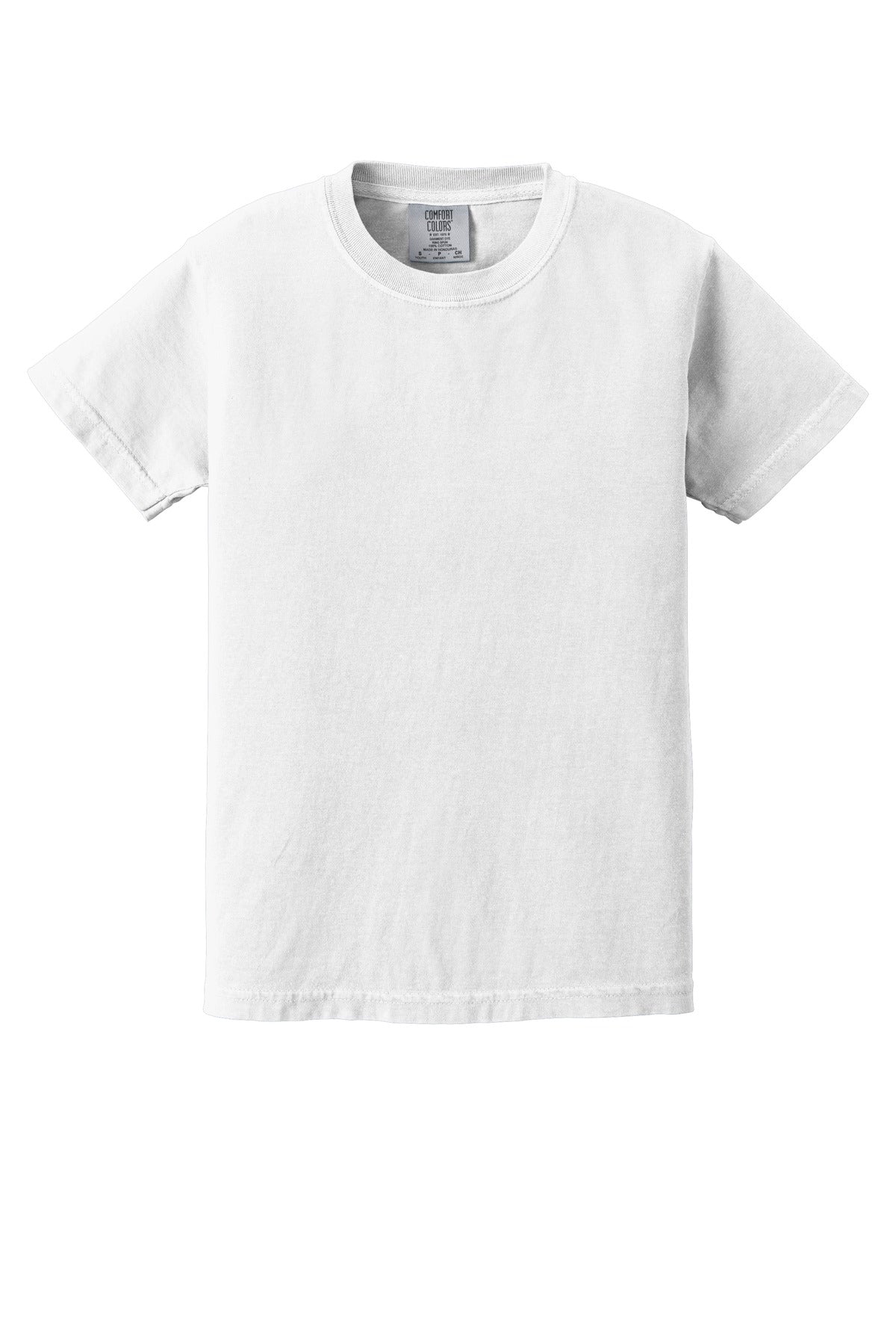 COMFORT COLORS Youth Heavyweight Ring Spun Tee. 9018