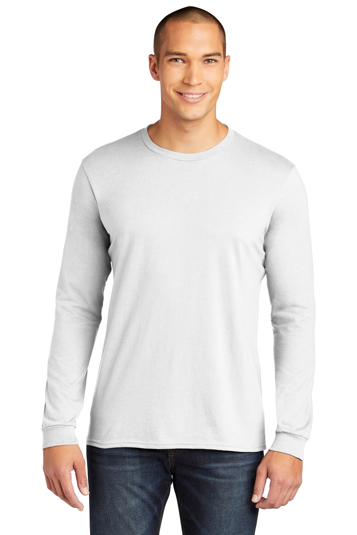 Gildan 100% Combed Ring Spun Cotton Long Sleeve T-Shirt. 949