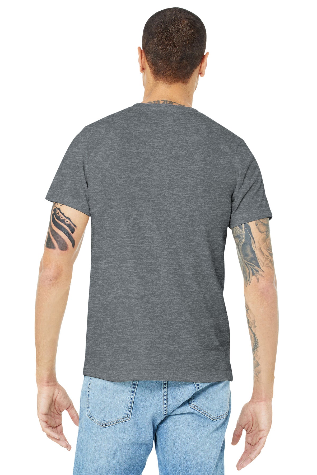 BELLA+CANVAS Unisex Made In The USA Jersey Short Sleeve Tee. BC3001U