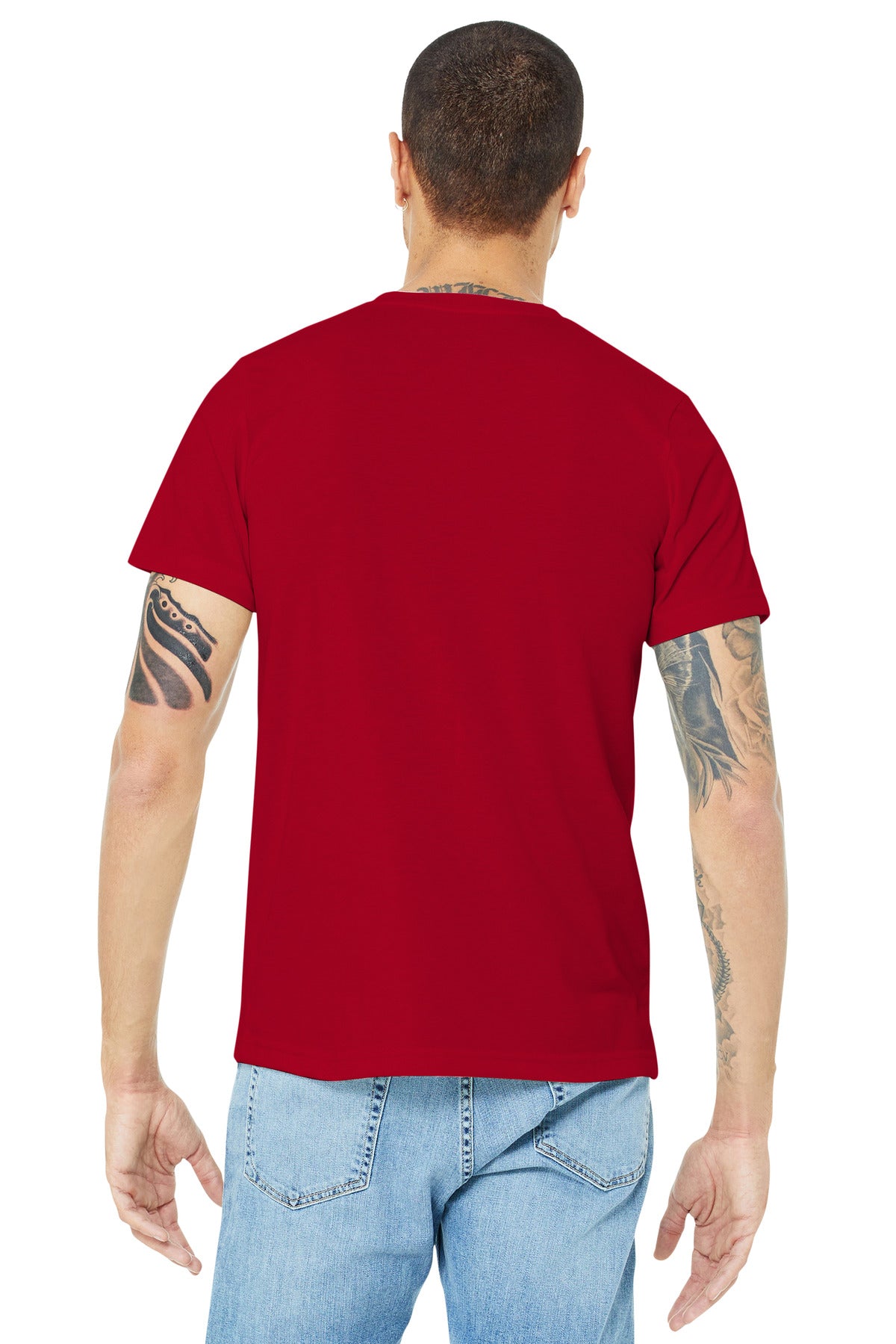 BELLA+CANVAS Unisex Made In The USA Jersey Short Sleeve Tee. BC3001U