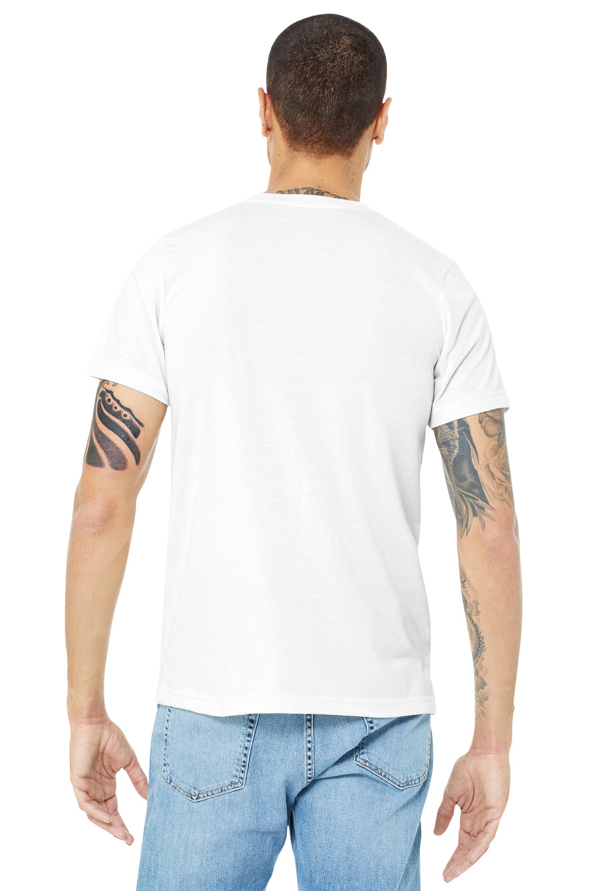 BELLA+CANVAS Unisex Made In The USA Jersey Short Sleeve Tee. BC3001U