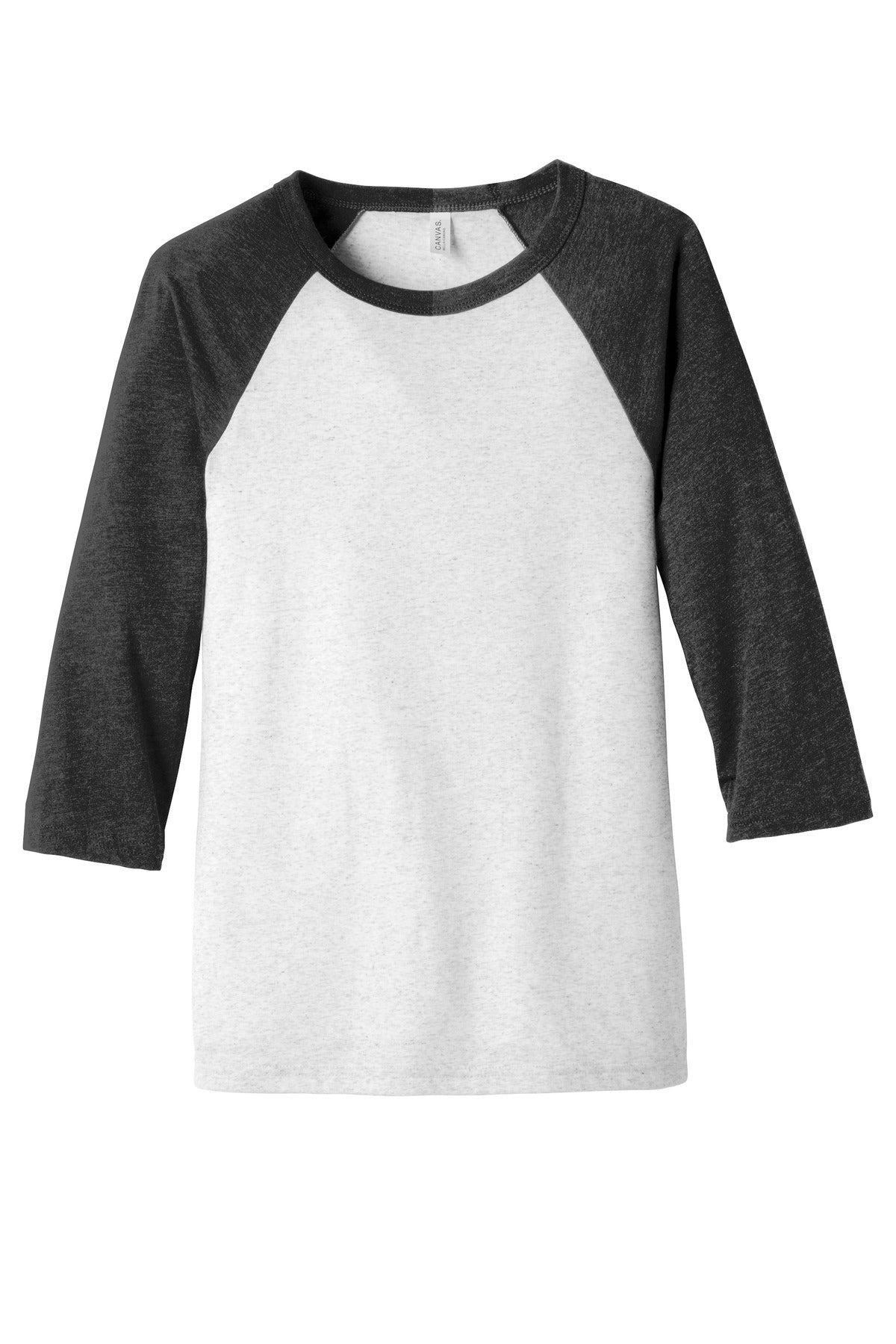 BELLA+CANVAS Unisex 3/4-Sleeve Baseball Tee. BC3200