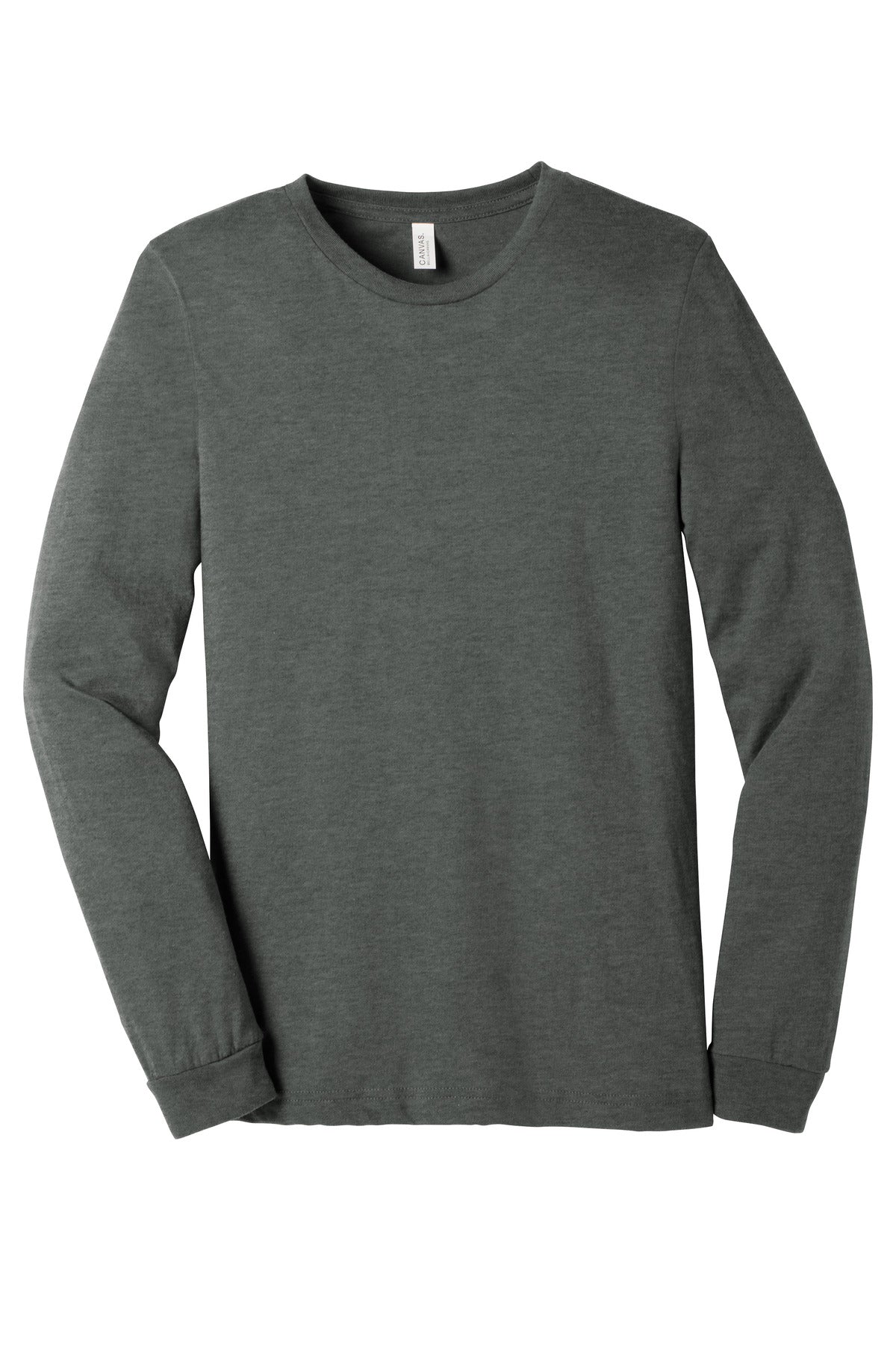BELLA+CANVAS Unisex Heather CVC Long Sleeve Tee BC3501CVC
