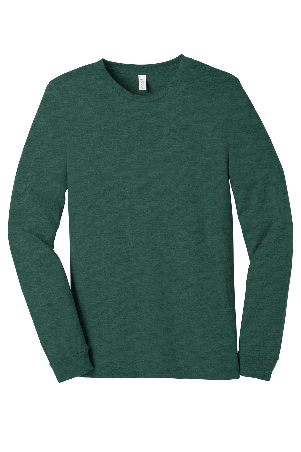 BELLA+CANVAS Unisex Heather CVC Long Sleeve Tee BC3501CVC