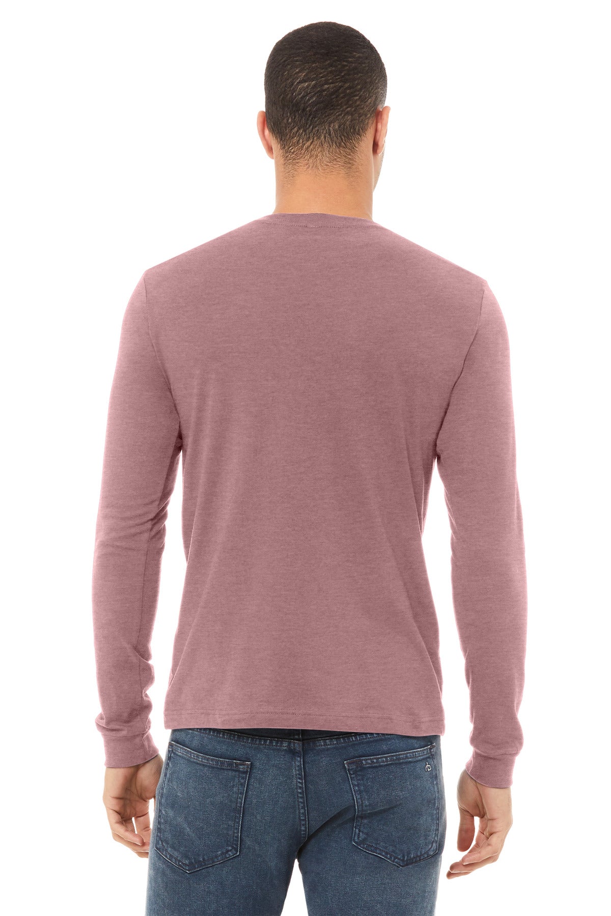 BELLA+CANVAS Unisex Heather CVC Long Sleeve Tee BC3501CVC
