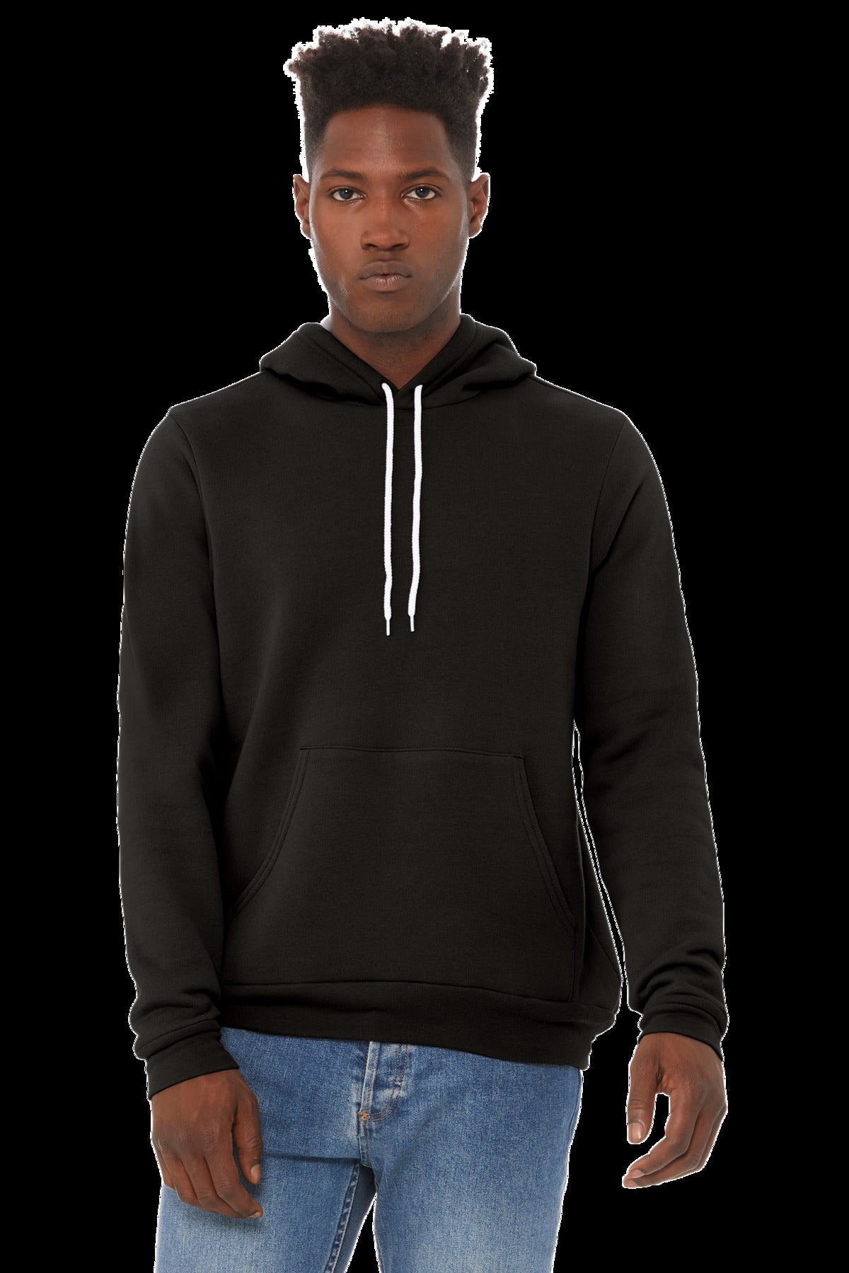 BELLA+CANVAS Unisex Sponge Fleece Pullover Hoodie. BC3719