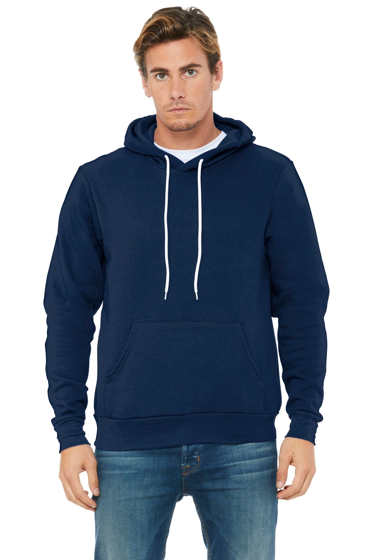 BELLA+CANVAS Unisex Sponge Fleece Pullover Hoodie. BC3719