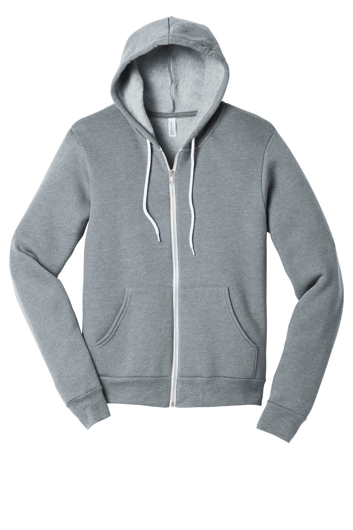 BELLA+CANVAS Unisex Sponge Fleece Full-Zip Hoodie. BC3739