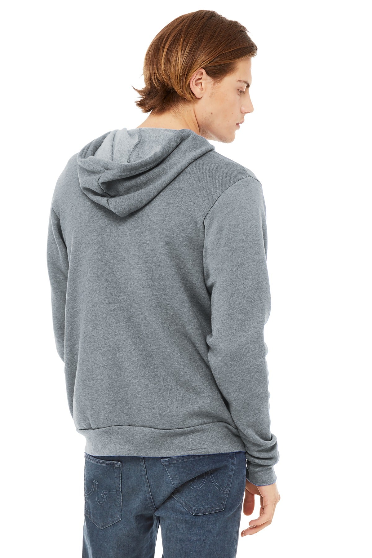 BELLA+CANVAS Unisex Sponge Fleece Full-Zip Hoodie. BC3739