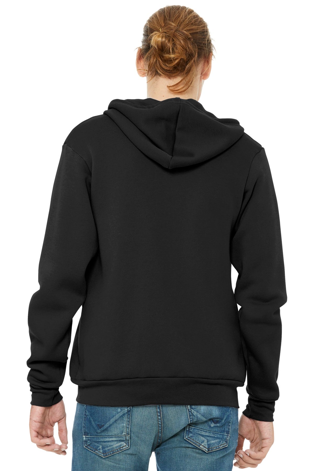 BELLA+CANVAS Unisex Sponge Fleece Full-Zip Hoodie. BC3739