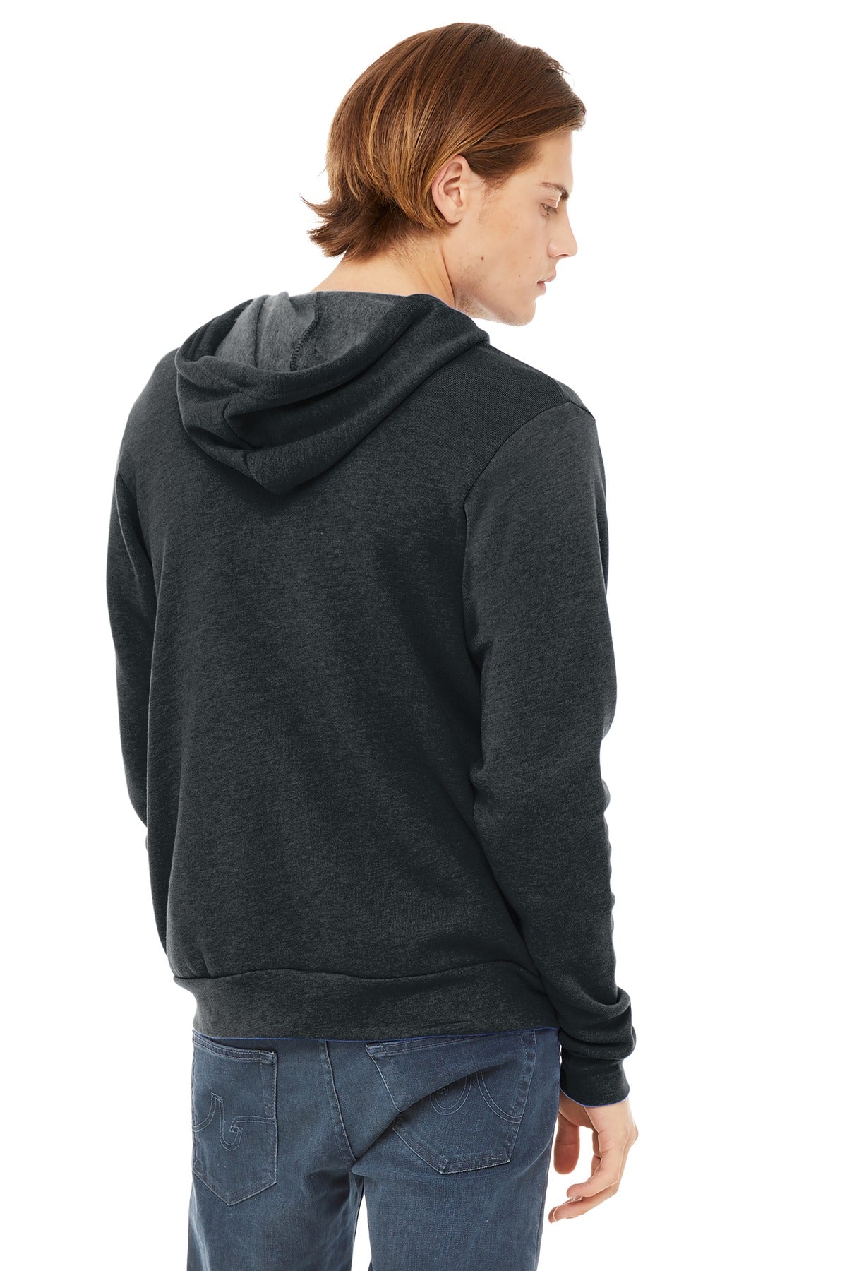 BELLA+CANVAS Unisex Sponge Fleece Full-Zip Hoodie. BC3739