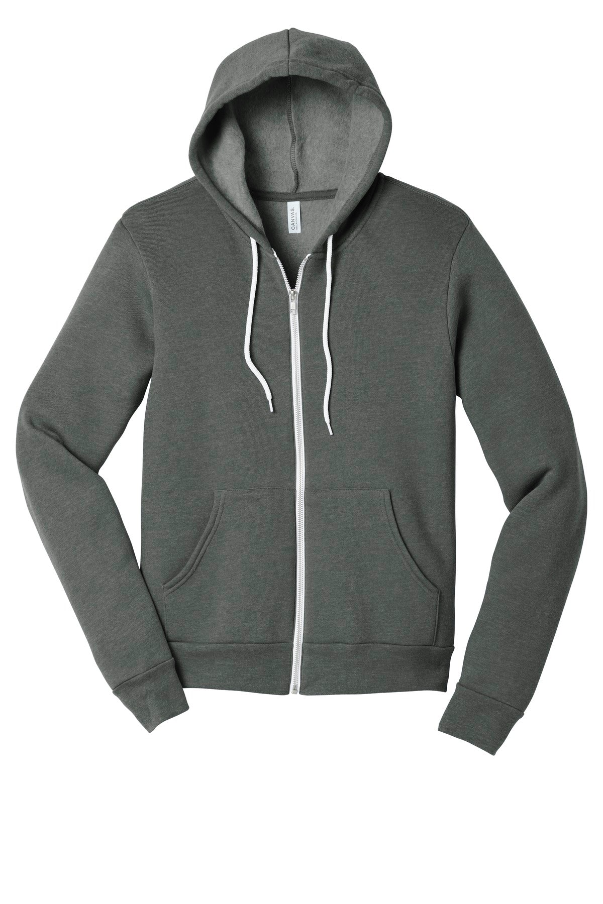 BELLA+CANVAS Unisex Sponge Fleece Full-Zip Hoodie. BC3739