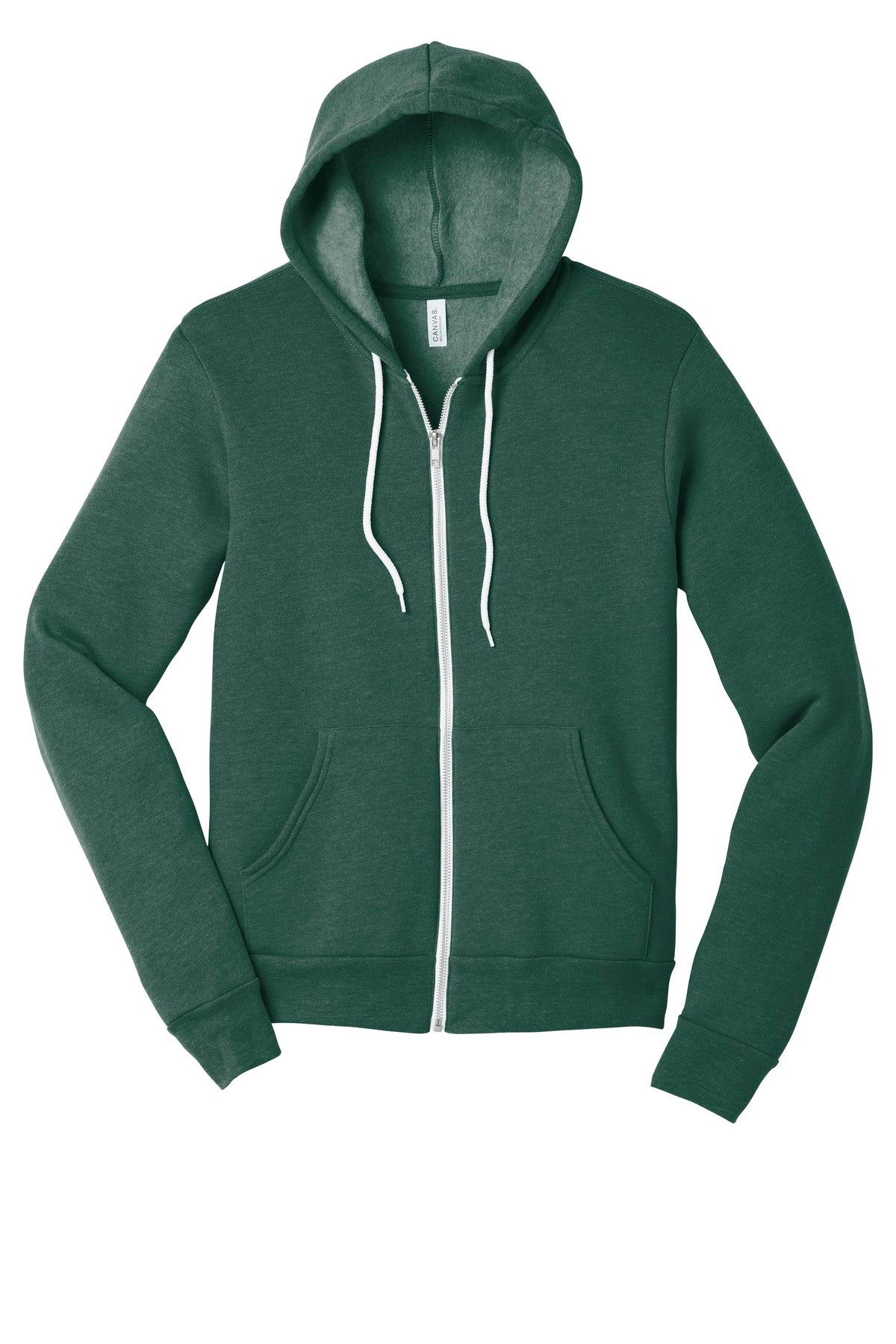 BELLA+CANVAS Unisex Sponge Fleece Full-Zip Hoodie. BC3739