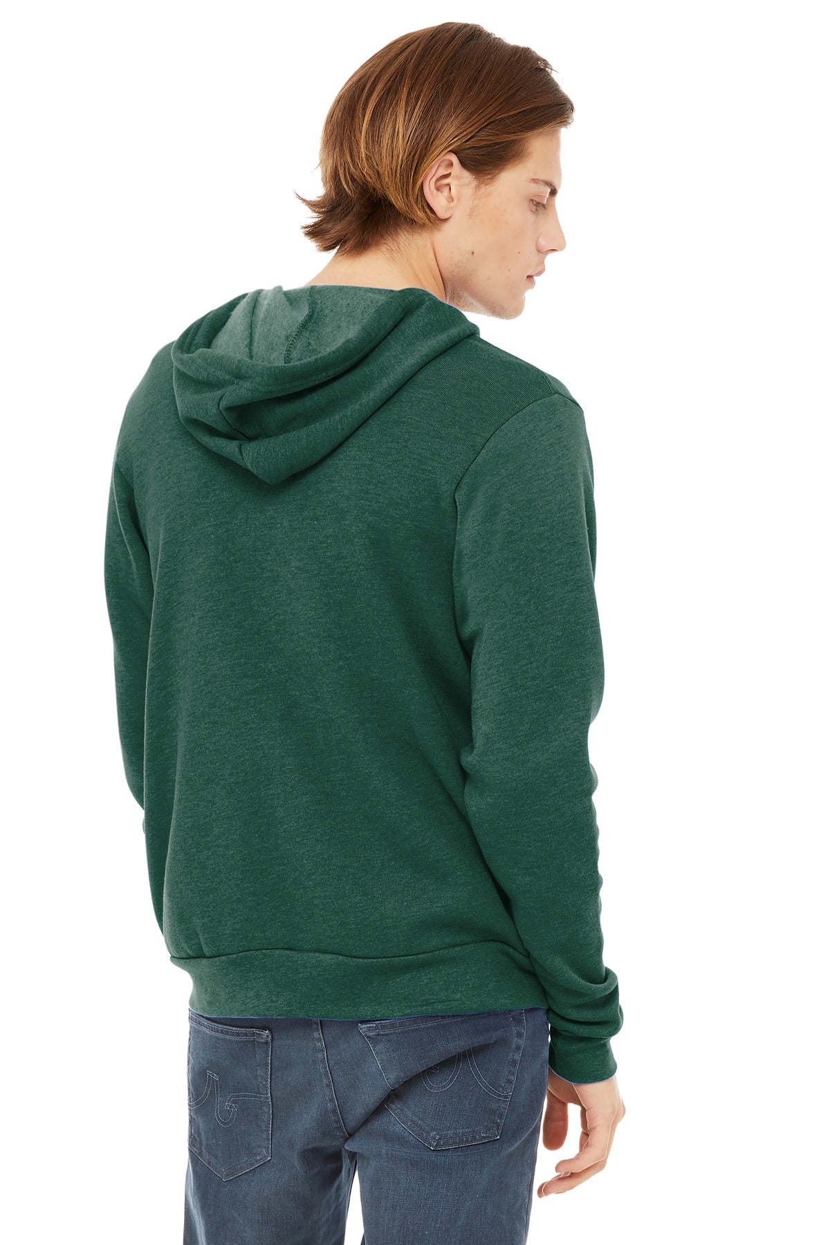 BELLA+CANVAS Unisex Sponge Fleece Full-Zip Hoodie. BC3739