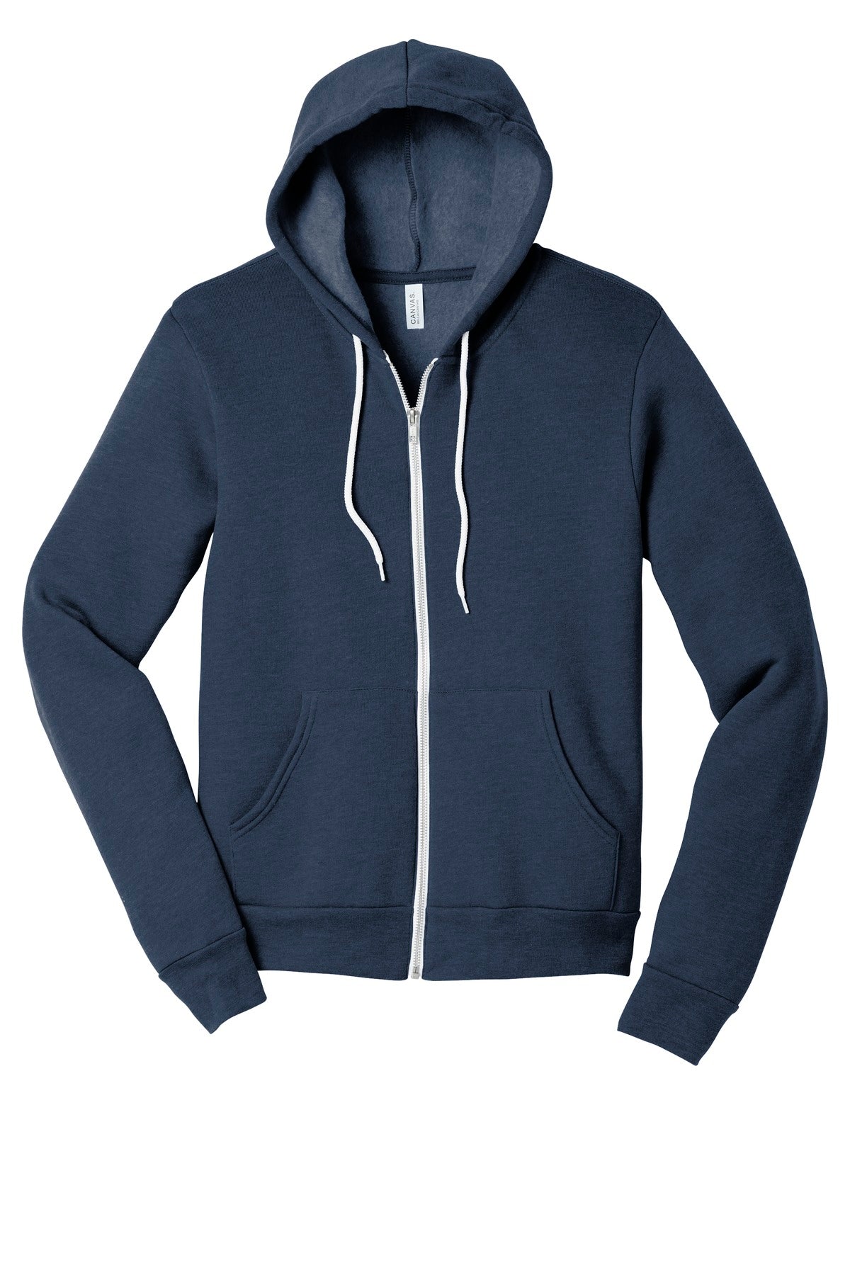 BELLA+CANVAS Unisex Sponge Fleece Full-Zip Hoodie. BC3739