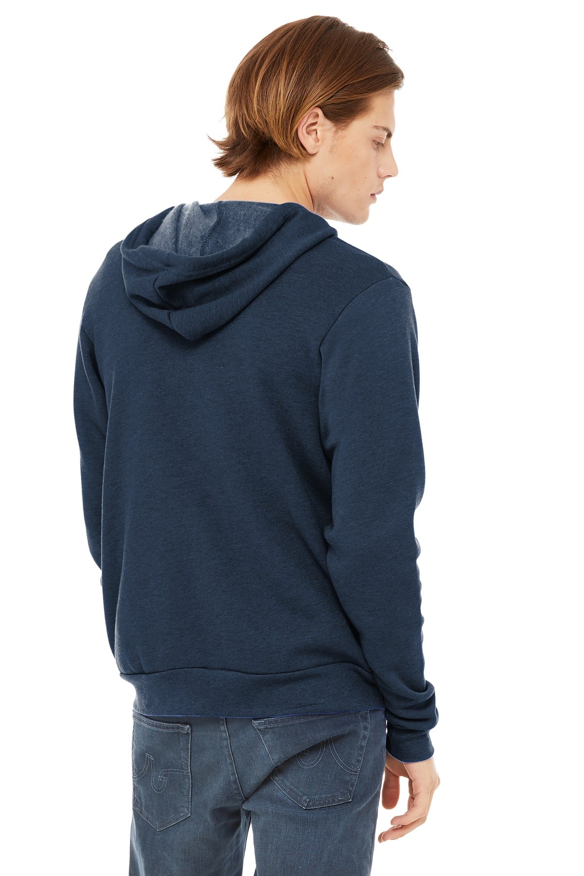 BELLA+CANVAS Unisex Sponge Fleece Full-Zip Hoodie. BC3739