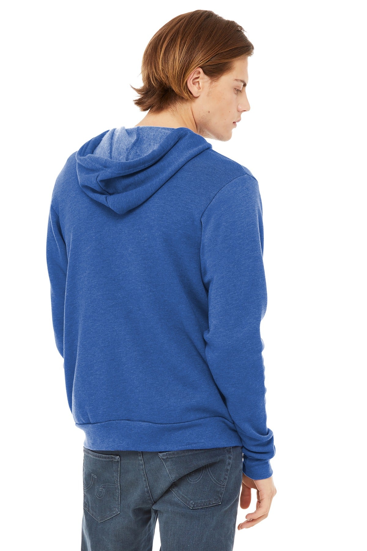 BELLA+CANVAS Unisex Sponge Fleece Full-Zip Hoodie. BC3739