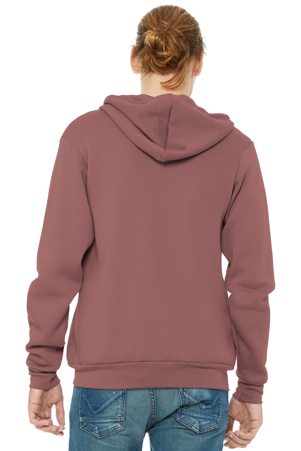 BELLA+CANVAS Unisex Sponge Fleece Full-Zip Hoodie. BC3739