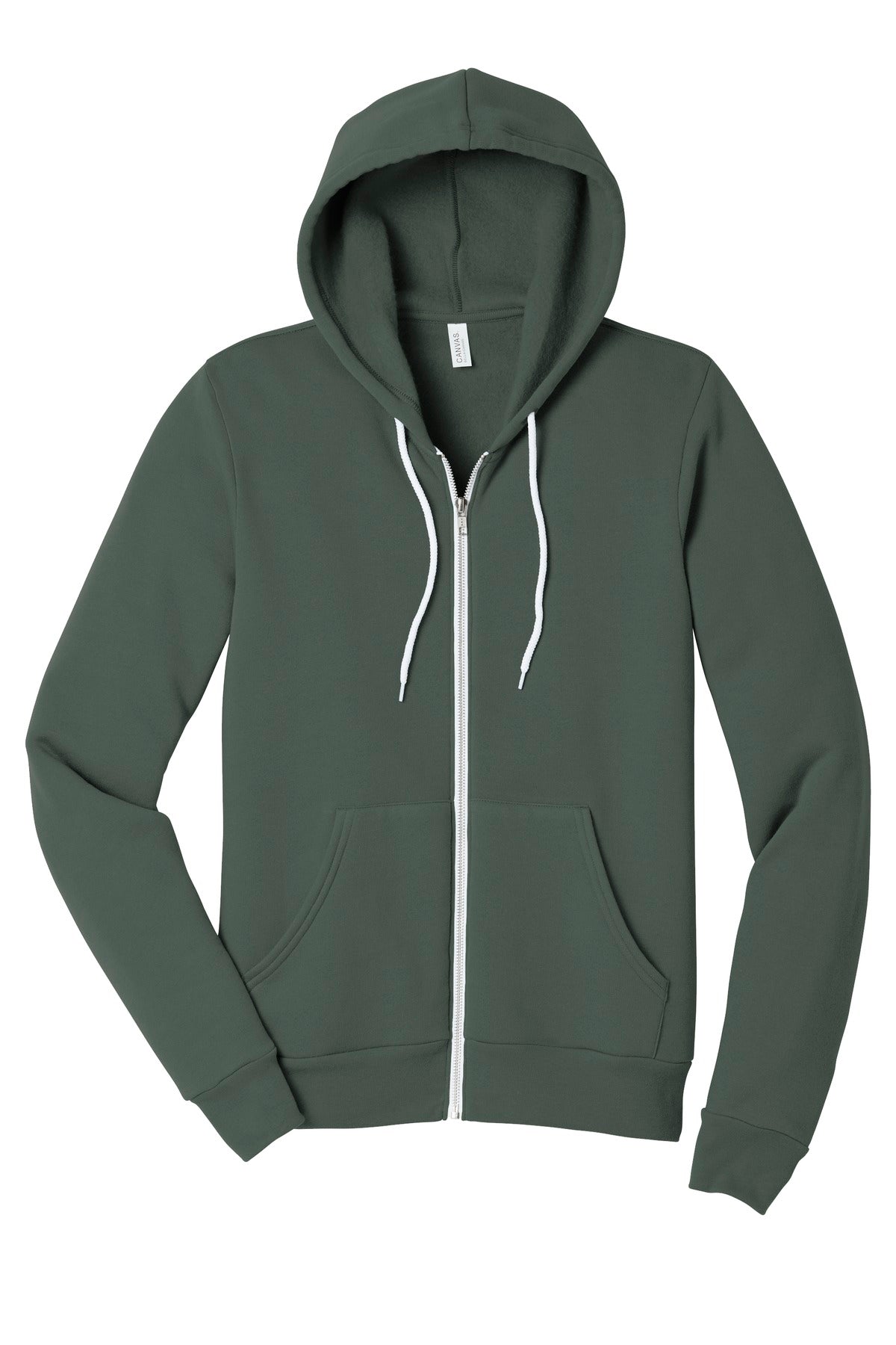 BELLA+CANVAS Unisex Sponge Fleece Full-Zip Hoodie. BC3739