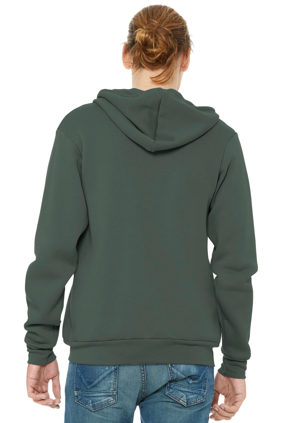 BELLA+CANVAS Unisex Sponge Fleece Full-Zip Hoodie. BC3739