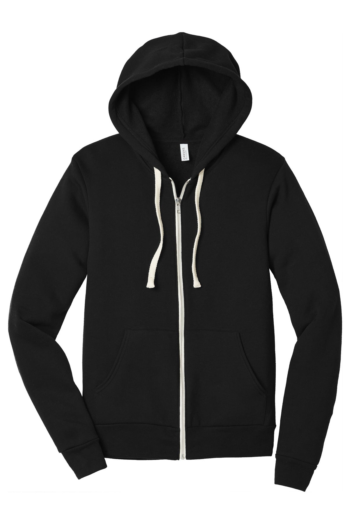 BELLA+CANVAS Unisex Triblend Sponge Fleece Full-Zip Hoodie. BC3909