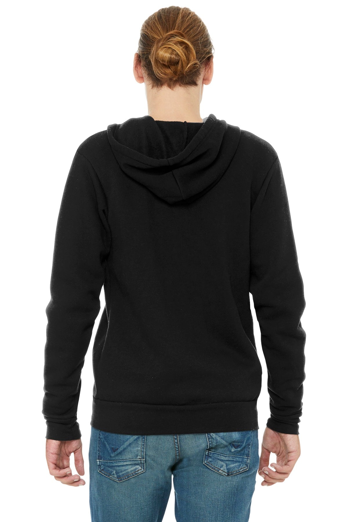 BELLA+CANVAS Unisex Triblend Sponge Fleece Full-Zip Hoodie. BC3909