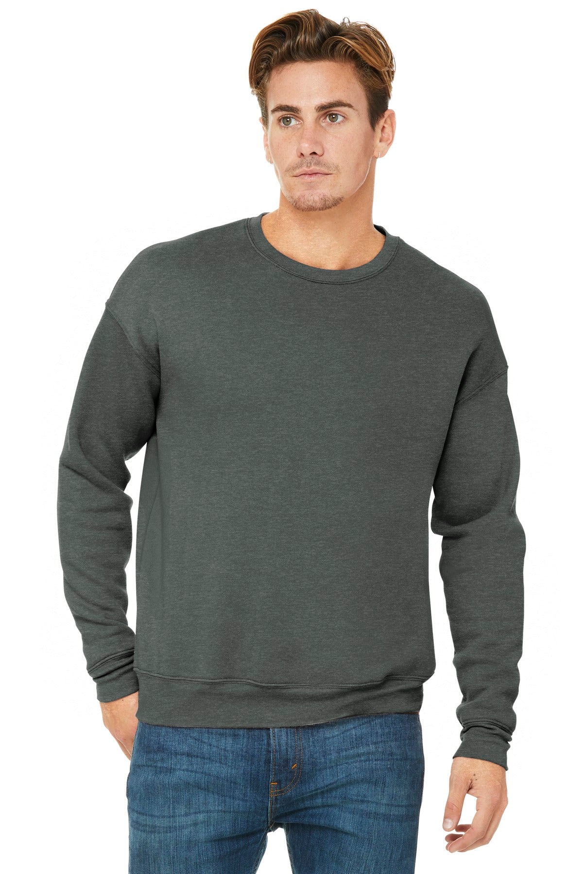 BELLA+CANVAS Unisex Sponge Fleece Drop Shoulder Sweatshirt. BC3945