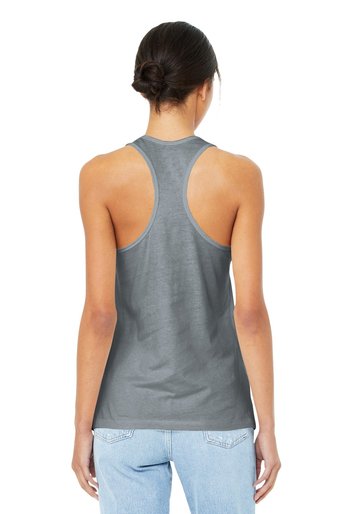 BELLA+CANVAS Women's Jersey Racerback Tank. BC6008