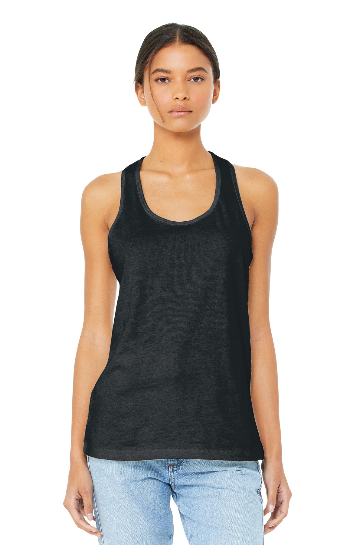 BELLA+CANVAS Women's Jersey Racerback Tank. BC6008