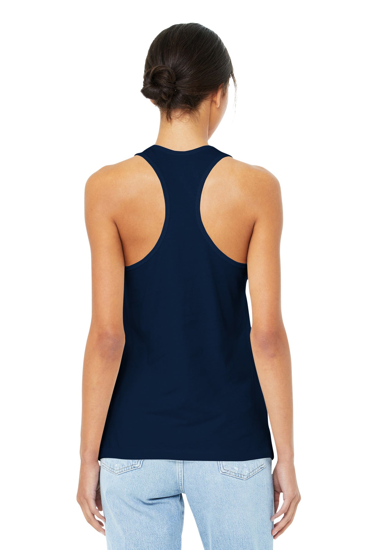 BELLA+CANVAS Women's Jersey Racerback Tank. BC6008