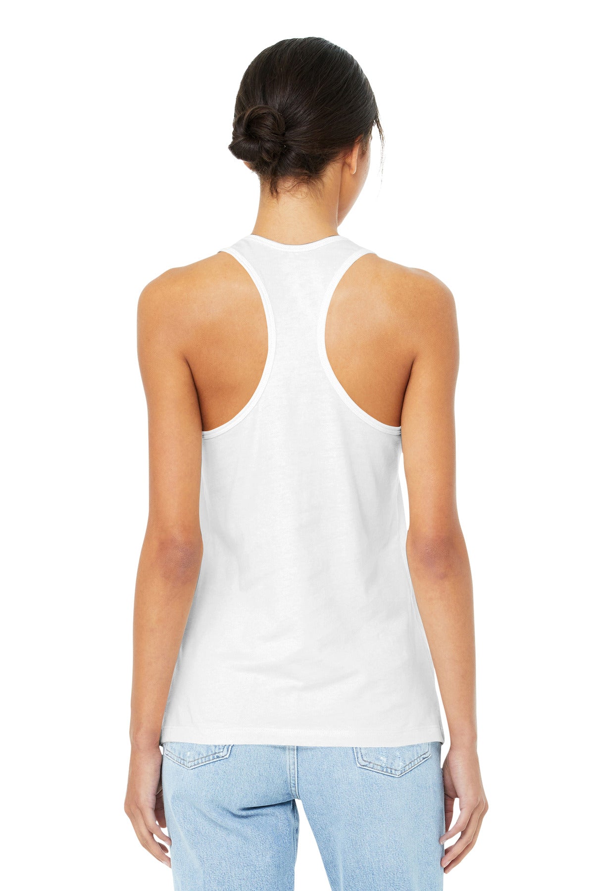 BELLA+CANVAS Women's Jersey Racerback Tank. BC6008