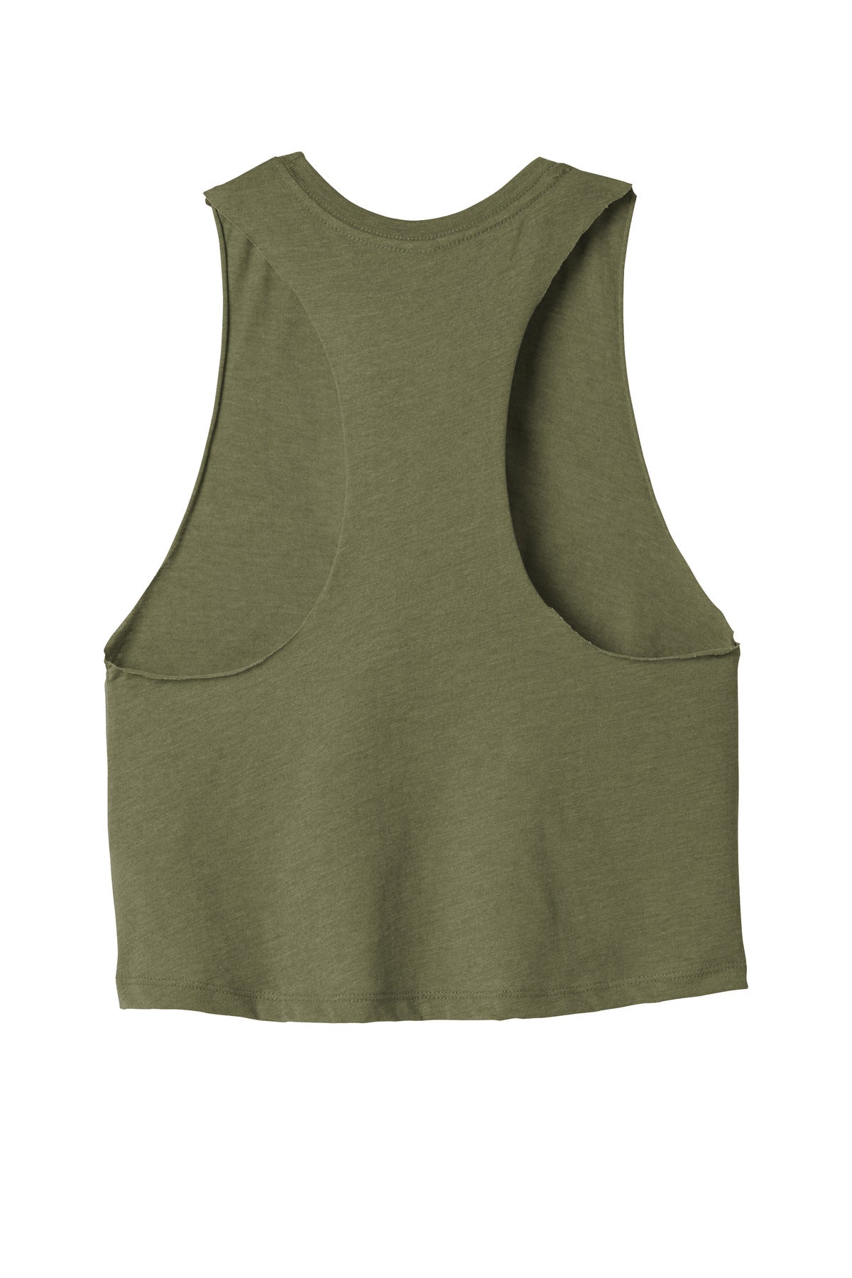 BELLA+CANVAS Women's Racerback Cropped Tank. BC6682