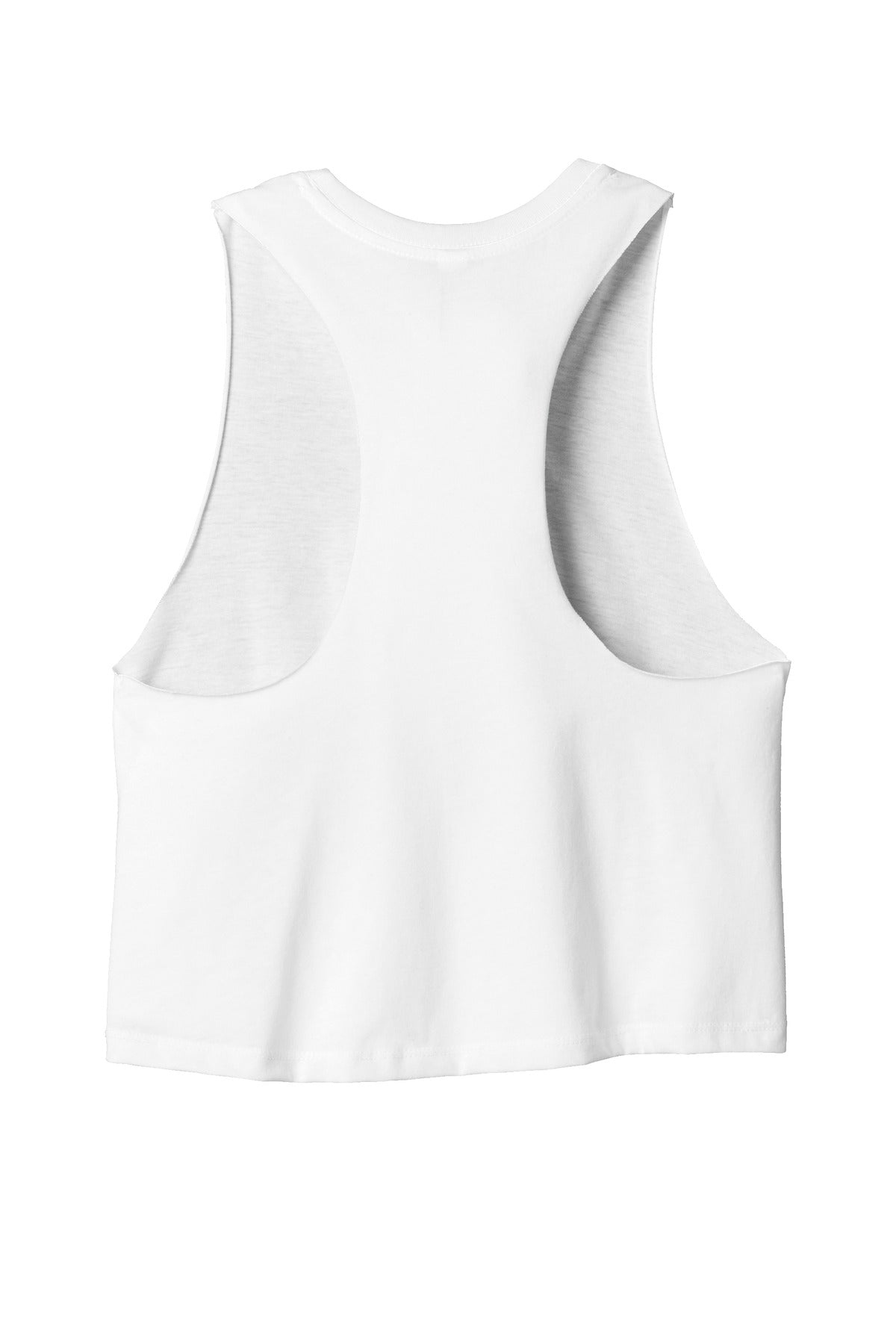 BELLA+CANVAS Women's Racerback Cropped Tank. BC6682