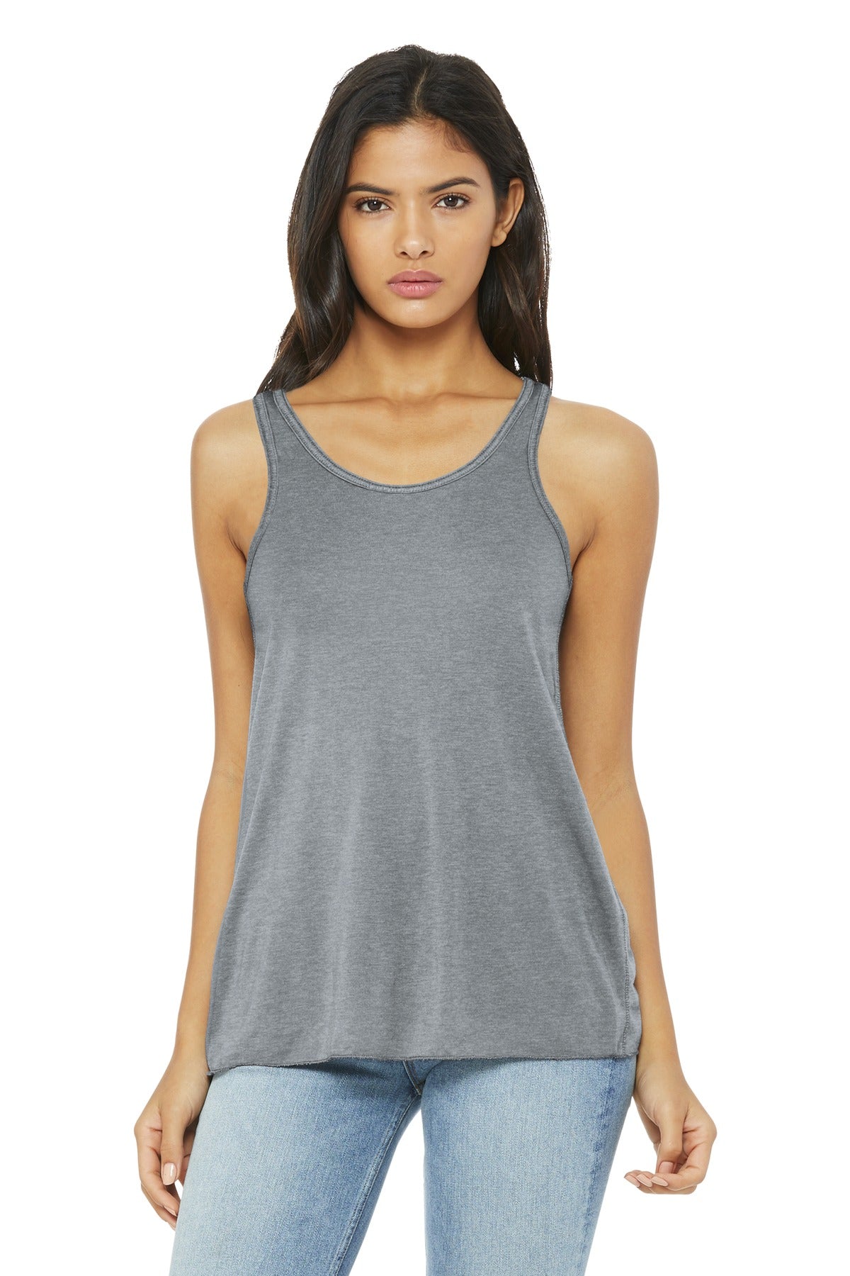 BELLA+CANVAS Women's Flowy Racerback Tank. BC8800