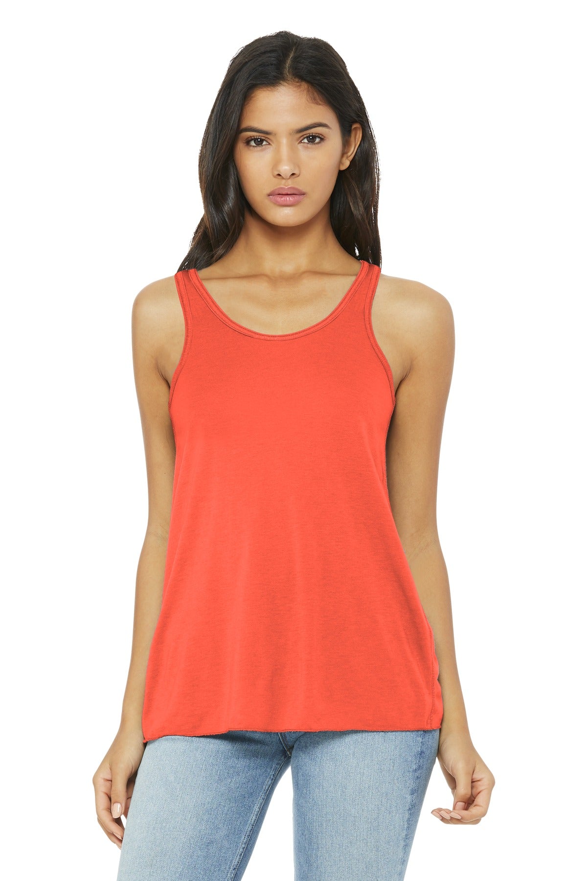 BELLA+CANVAS Women's Flowy Racerback Tank. BC8800