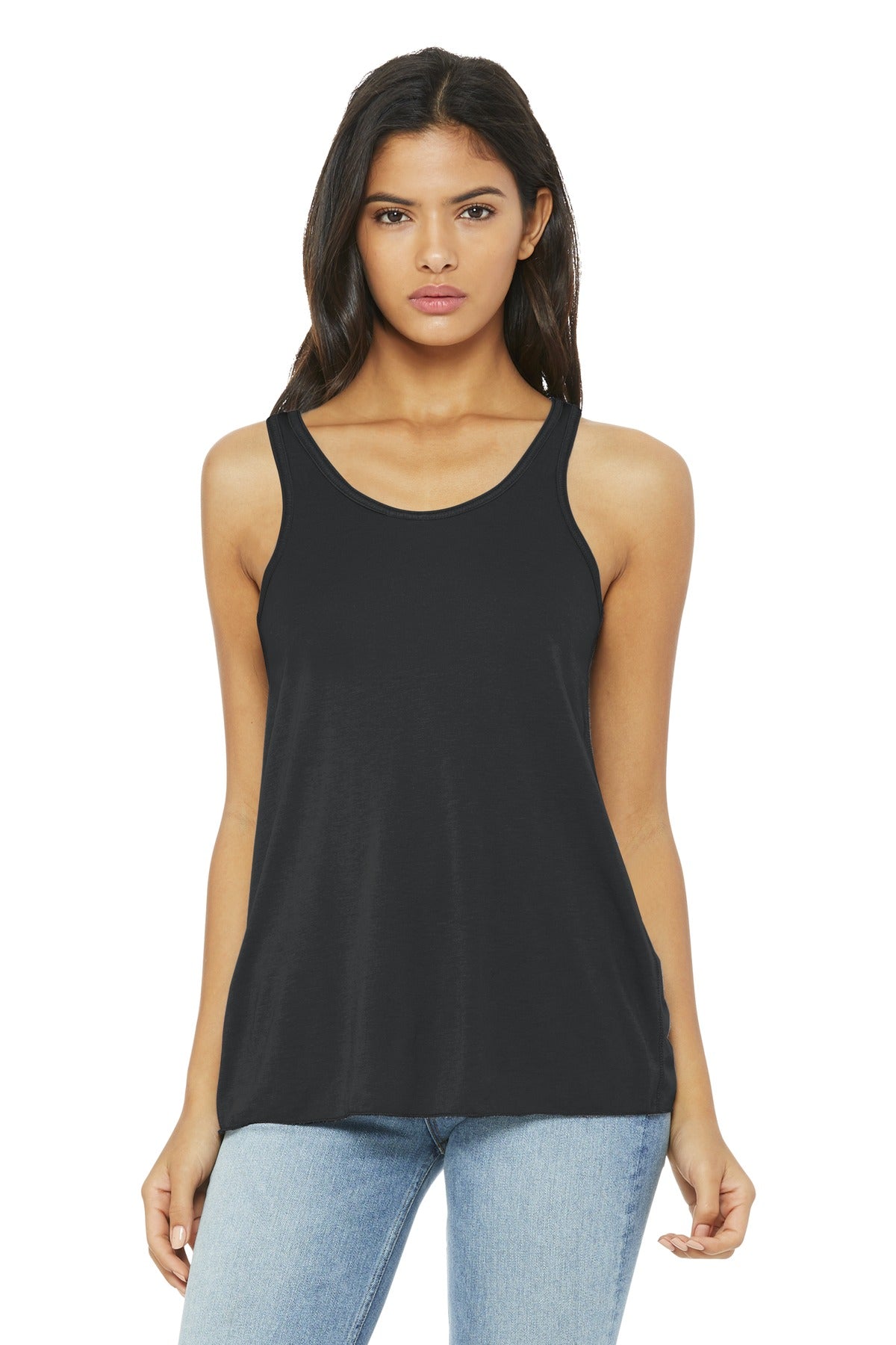 BELLA+CANVAS Women's Flowy Racerback Tank. BC8800